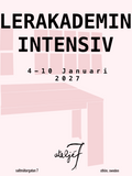 Atelje 7:s lerakademi - Intensivkurs 4-10 januari 2027